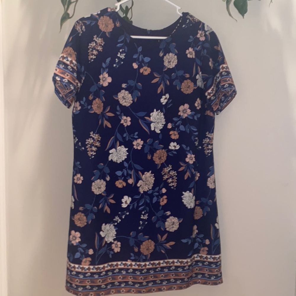 Floral print dress